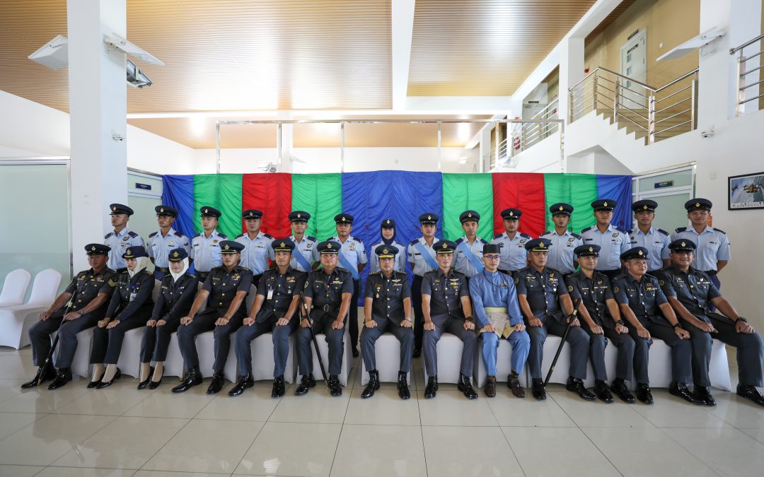 PROMOTION CEREMONY FOR TEN JUNIOR NON-COMMISSIONED OFFICERS OF OPERATIONS GROUP RBAirF
