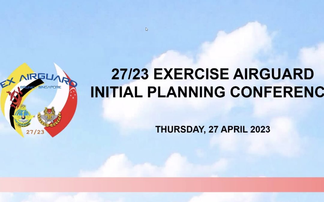 EXERCISE AIRGUARD 27/23 INITIAL PLANNING CONFERENCE