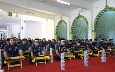 RBAirF HELD YAASIN AND TAHLIL AT ROYAL MAUSOLEUM IN CONJUNCTION WITH ROYAL BRUNEI ARMED FORCES 62nd ANNIVERSARY