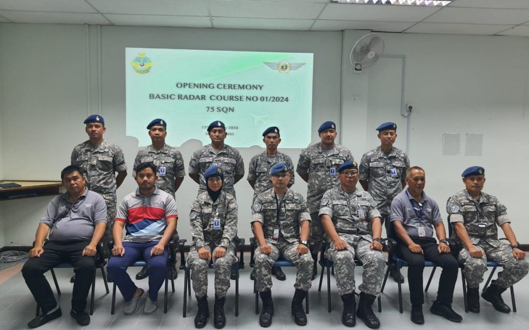 THE CLOSING CEREMONY FOR BASIC RADAR COURSE NO. 01/2024