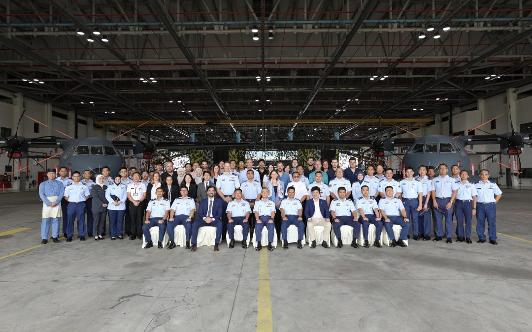 OFFICIAL HANDOVER OF TWO C295MW AIRCRAFT TO ROYAL BRUNEI AIR FORCE