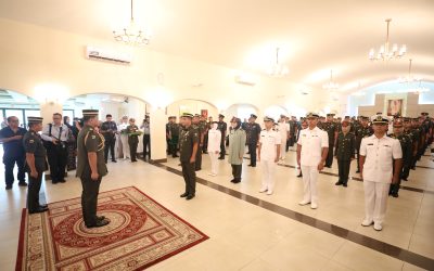 PROMOTION CEREMONY FOR 13 RBAirF OFFICERS