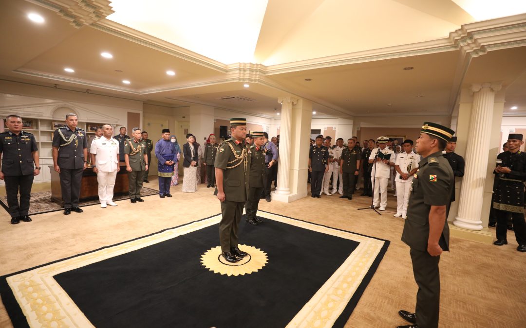 PROMOTION CEREMONY FOR 08 RBAirF SENIOR OFFICERS