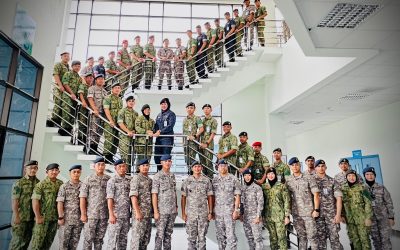 THE INTERMEDIATE LOGISTICS COURSE SERIES 02/2023 STUDY VISIT TO NO. 4 WING, SUPPORT GROUP, RBAirF.