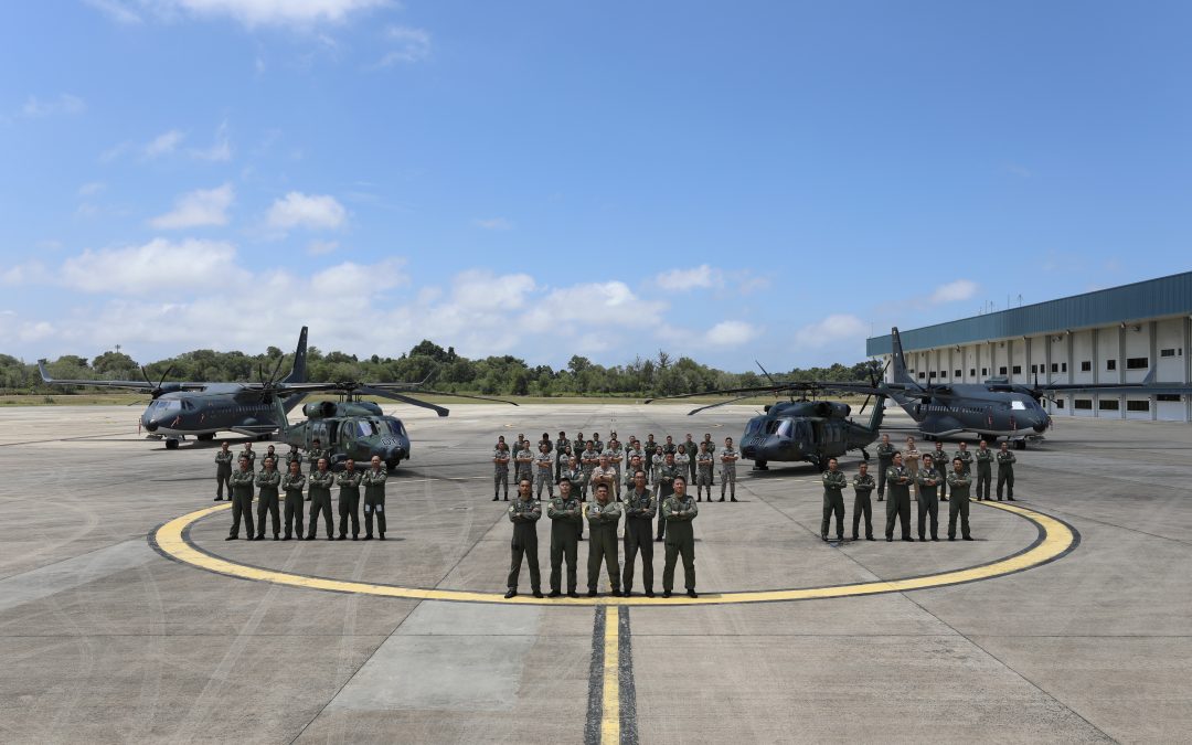 FLYPAST FORMATION FOR BRUNEI DARUSSALAM’S 40TH NATIONAL DAY
