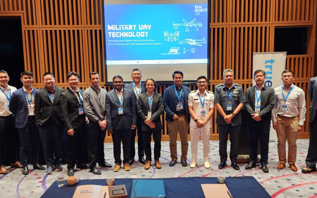 RBAirF OFFICER PARTICIPATES IN MILITARY UAV TECHNOLOGY SUMMIT 2024