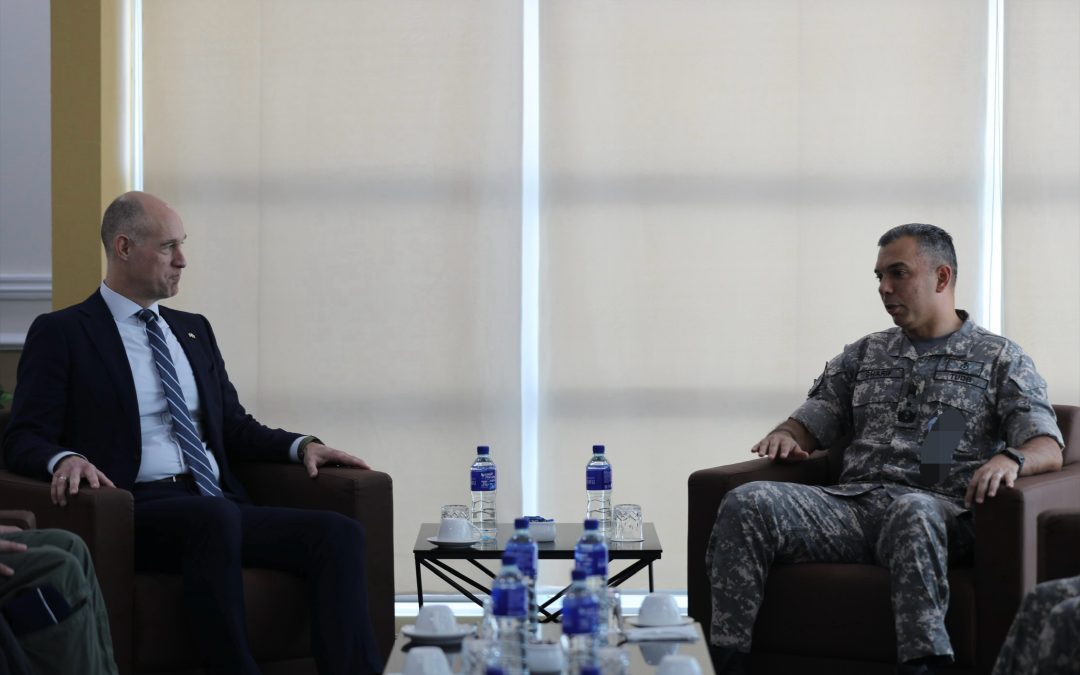 F-35 FIGHTER JET FROM UNITED STATES ARRIVED AT THE AIR MOVEMENT CENTRE, RIMBA AIR FORCE BASE