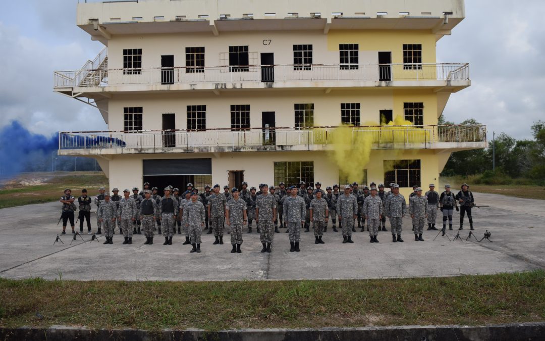 BADGE PRESENTATION CEREMONY FOR BASIC BASE DEFENCE COURSE SERIAL 2 SESSION 2023/2024
