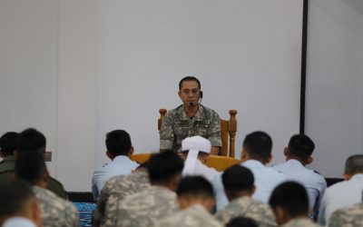 KULIAH ZUHUR AT SURAU AL-BARAKAH, RIMBA AIR FORCE BASE