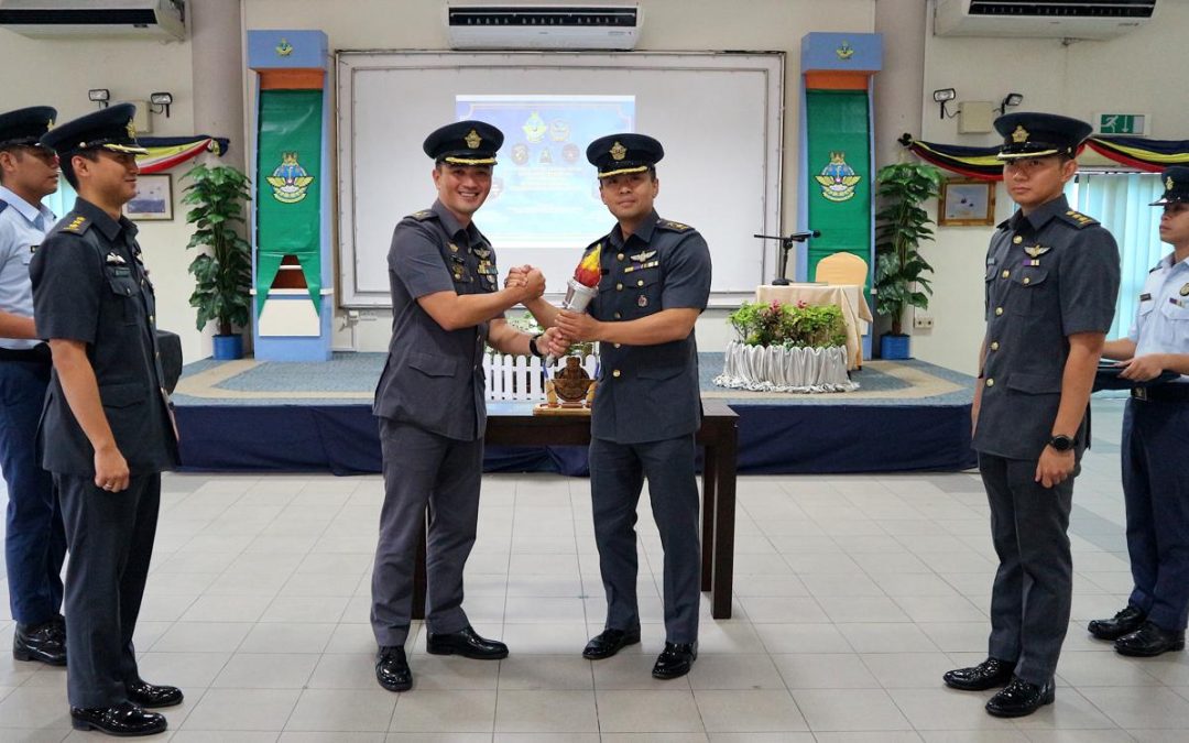 HANDOVER TAKEOVER CEREMONY OF COMMANDING OFFICER NO. 1 WING, OPERATIONS GROUP, RBAirF