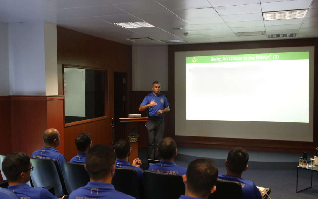 RBAirF MIDDLE MANAGEMENT OFFICERS SESSION WITH RBAirF COMMANDER