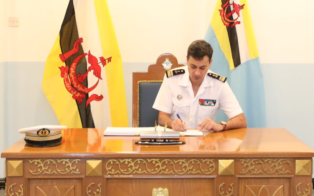 ACTING COMMANDER OF RBAirF RECEIVES OFFICE CALL FROM THE AMBASSADOR AND THE DEFENCE ATACHÉ OF FRENCH REPUBLIC TO BRUNEI DARUSSALAM