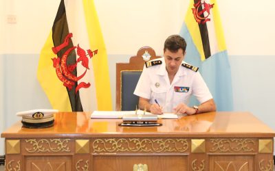 ACTING COMMANDER OF RBAirF RECEIVES OFFICE CALL FROM THE AMBASSADOR AND THE DEFENCE ATACHÉ OF FRENCH REPUBLIC TO BRUNEI DARUSSALAM