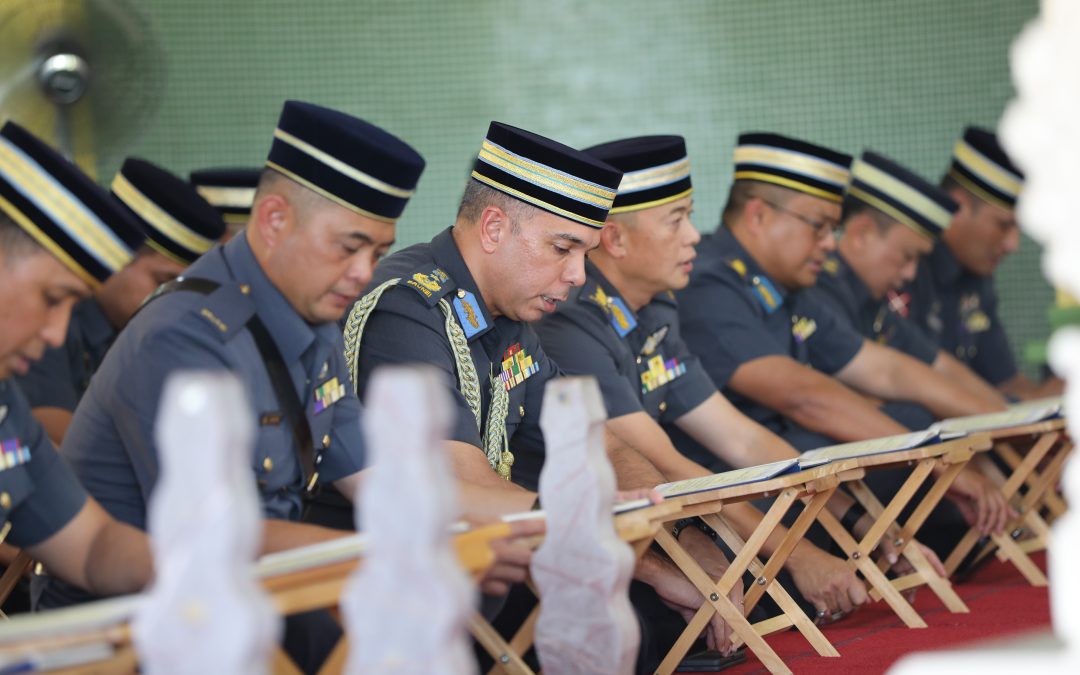 RBAirF HELD SURAH YAASIN AND TAHLIL RECITATION AT KUBAH MAKAM DIRAJA IN CONJUNCTION WITH RBAF’S 63rd ANNIVERSARY