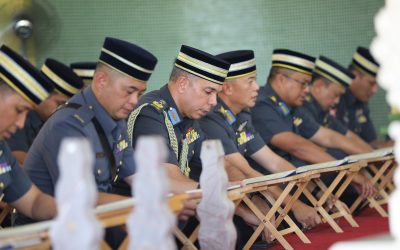 RBAirF HELD SURAH YAASIN AND TAHLIL RECITATION AT KUBAH MAKAM DIRAJA IN CONJUNCTION WITH RBAF’S 63rd ANNIVERSARY