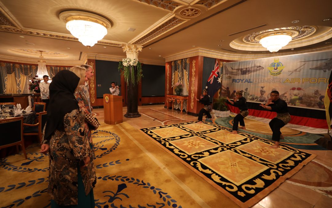 WELCOMING DINNER FOR THE CHIEF OF AIR FORCE ROYAL AUSTRALIAN AIR FORCE INTRODUCTORY VISIT TO BRUNEI DARUSSALAM