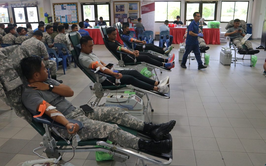 BLOOD DONATION DRIVE IN CONJUNCTION WITH THE ROYAL BRUNEI AIR FORCE 58TH ANNIVERSARY