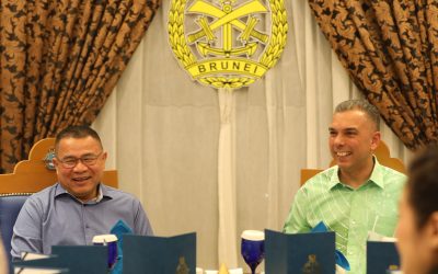 WELCOMING DINNER FOR THE COMMANDER-IN-CHIEF ROYAL THAI AIR FORCE AND DELEGATION INTRODUCTORY VISIT TO BRUNEI DARUSSALAM