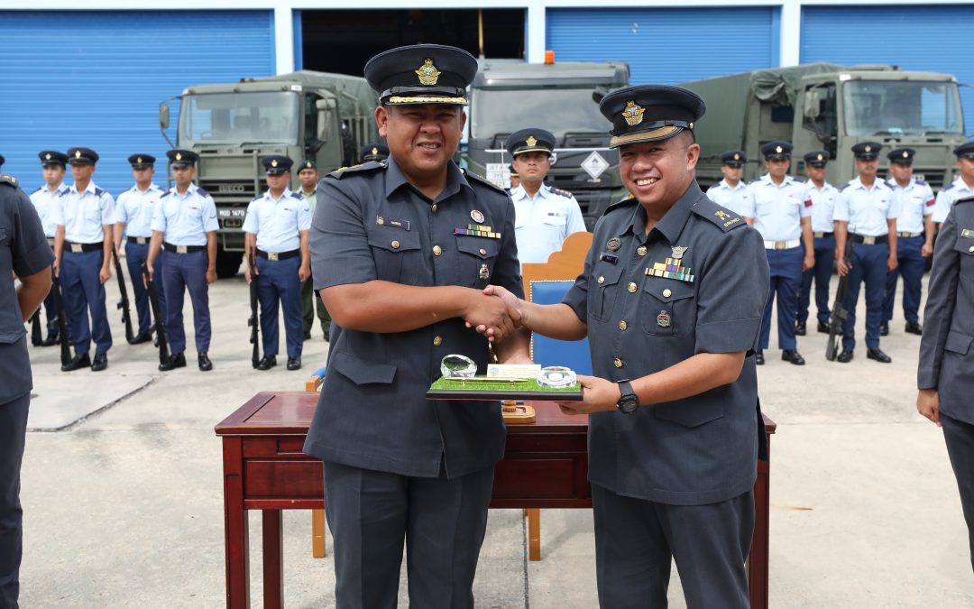 HANDOVER TAKEOVER CEREMONY FOR COMMANDING OFFICER OF NO. 6 WING, SUPPORT GROUP, ROYAL BRUNEI AIR FORCE