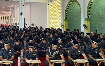 RBAirF HELD SURAH YAASIN AND TAHLIL RECITATION AT KUBAH MAKAM DIRAJA IN CONJUNCTION WITH RBAirF’S 58th ANNIVERSARY
