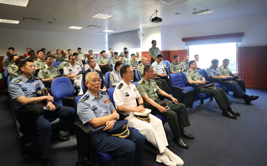 STUDY VISIT FROM THE NATIONAL DEFENSE UNIVERSITY OF PEOPLE’S LIBERATION ARMY CHINA, PEOPLE’S REPUBLIC OF CHINA