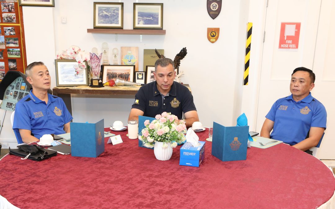 COMMANDER RBAIRF ENGAGES WITH RBAIRF SENIOR OFFICERS APPOINTMENT HOLDERS