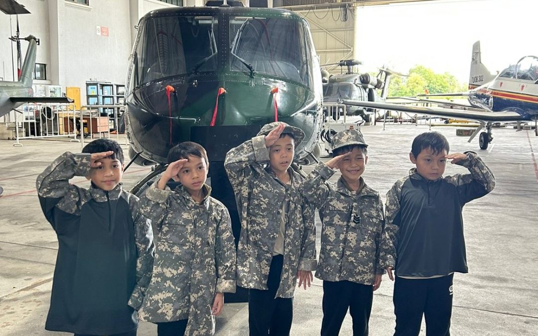 STELLA SCHOOL EDUCATIONAL VISIT TO RBAirF