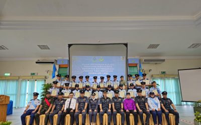 CLOSING CEREMONY FOR JUNIOR RANK LEADERSHIP AND MANAGEMENT COURSE SERIAL 01/2024