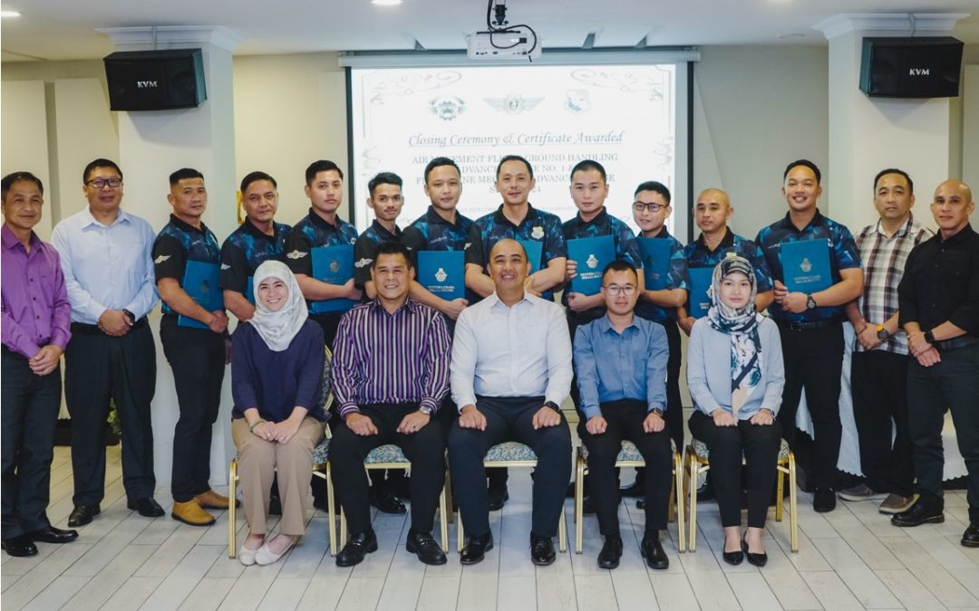 CLOSING CEREMONY FOR AIR MOVEMENT FLIGHT GROUND HANDLING ADVANCE COURSE NO 01 AND FLIGHT LINE MECHANIC ADVANCE COURSE SER 02/2024