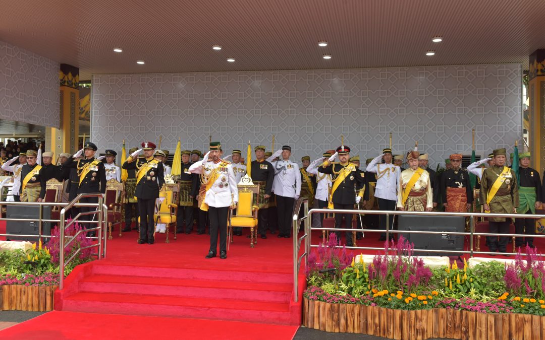 RBAirF PARTICIPATES IN THE GRAND PARADE FOR HIS MAJESTY’S 78TH BIRTHDAY CELEBRATION