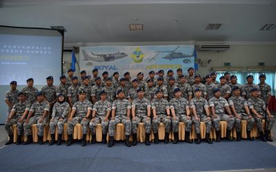 CERTIFICATE PRESENTATION CEREMONY FOR 77 SQUADRON, NO. 7 WING COURSES SESSION 2024/2025