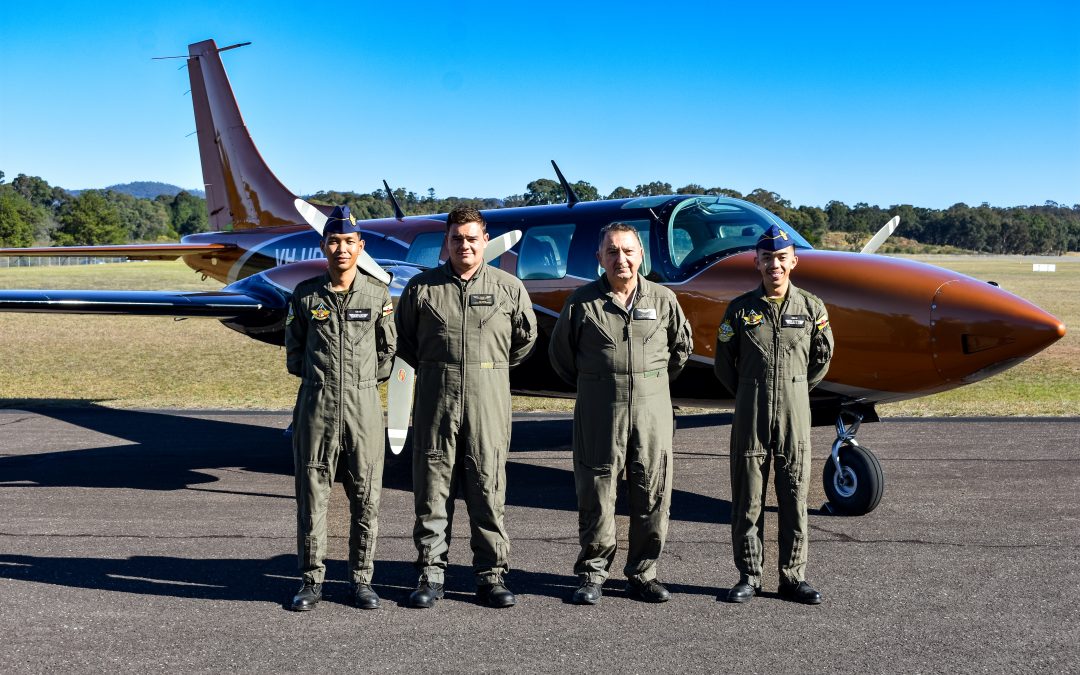 RBAirF STUDENT PILOTS COMPLETED MULTI ENGINE PILOT COURSE IN AIR COMBAT AUSTRALIA.