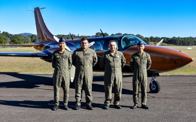 RBAirF STUDENT PILOTS COMPLETED MULTI ENGINE PILOT COURSE IN AIR COMBAT AUSTRALIA.