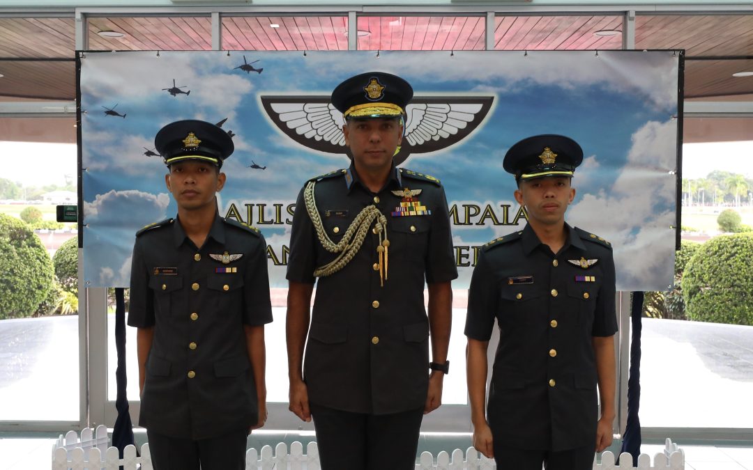 WING PRESENTATION CEREMONY FOR STUDENT PILOTS OF 73 SQUADRON, NO. 7 WING, RBAirF