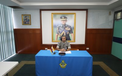 RBAirF COMMANDER ATTENDS PACIFIC AIR FORCES VIDEO TELE-CONFERENCE