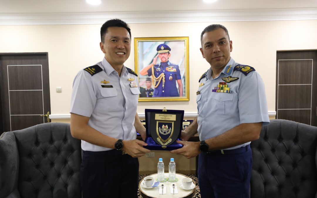 RBAIRF COMMANDER RECEIVES COURTESY CALL FROM CHIEF OF STAFF – AIR STAFF REPUBLIC OF SINGAPORE AIR FORCE