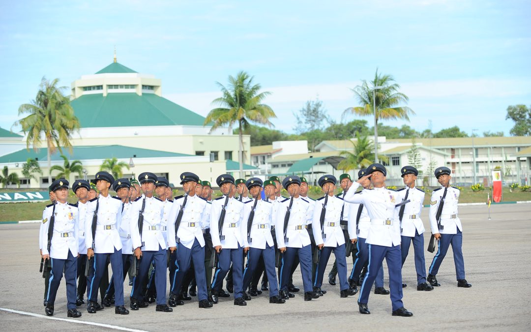 PASSING OUT PARADE CEREMONY FOR ROYAL BRUNEI ARMED FORCES MALE RECRUITS OF THE 174TH INTAKE