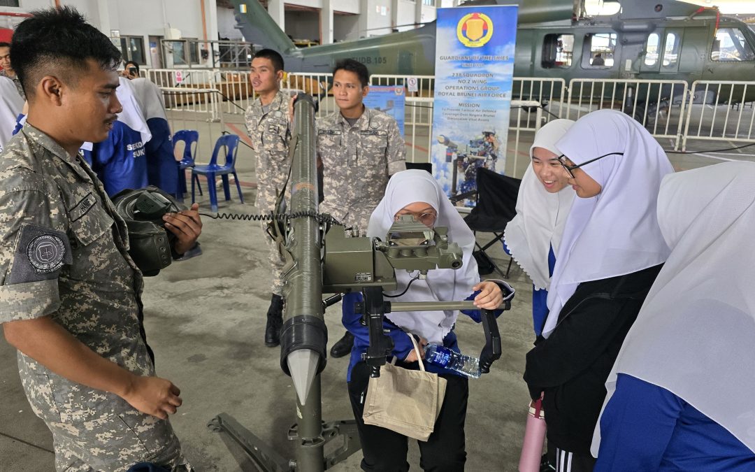 SPORTS SCHOOL BRUNEI DARUSSALAM MILITARY CADETS EDUCATIONAL VISIT TO ROYAL BRUNEI AIR FORCE