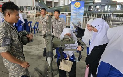 SPORTS SCHOOL BRUNEI DARUSSALAM MILITARY CADETS EDUCATIONAL VISIT TO ROYAL BRUNEI AIR FORCE
