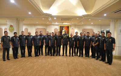 SEVEN SENIOR OFFICERS OF ROYAL BRUNEI AIR FORCE PROMOTED IN CEREMONY AT BOLKIAH GARRISON