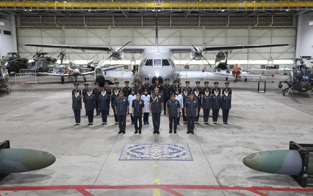 RBAirF HELD THE PRESENTATION OF LETTERS OF CREDENCE TO OFFICERS OF THE 19TH AND 20TH INTAKE