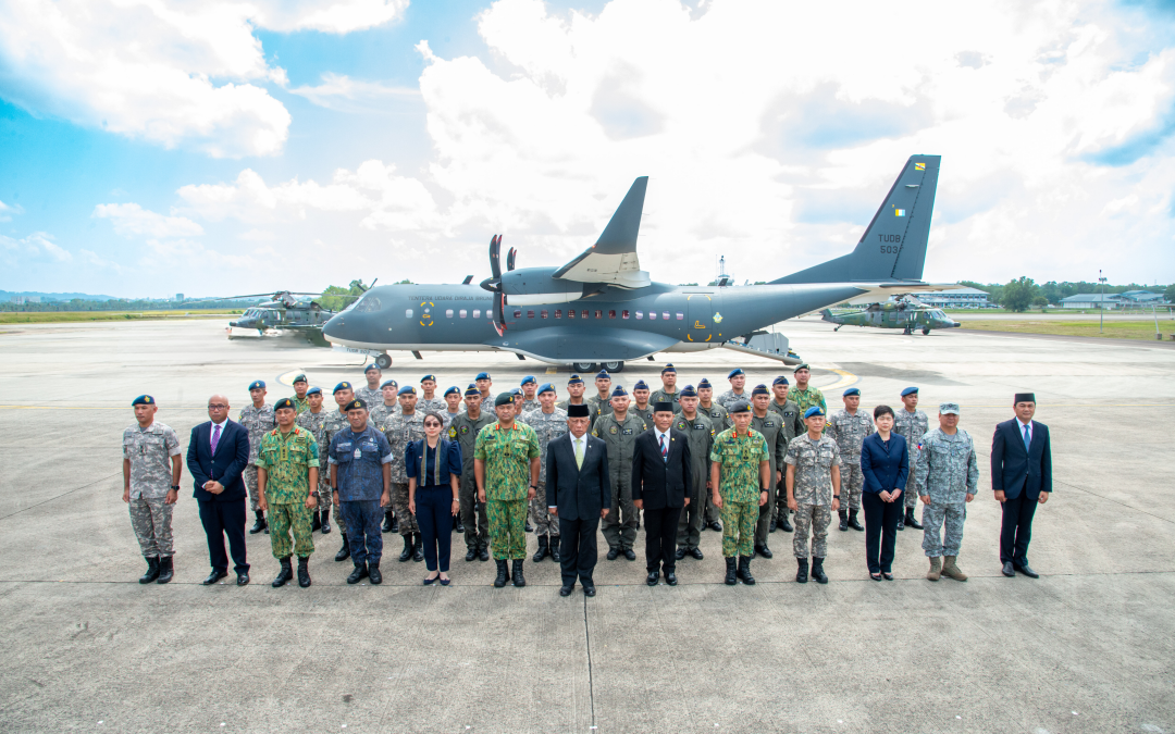 RBAIRF’S C295MW DEPLOYS TO THE PHILIPPINES FOR ITS FIRST HUMANITARIAN ASSISTANCE AND DISASTER RELIEF MISSION.