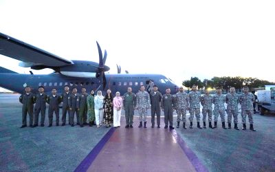 RBAIRF C295MW AIRCRAFT ARRIVES AT VILLAMOR AIR BASE FOR PHILIPPINE DISASTER RELIEF EFFORTS