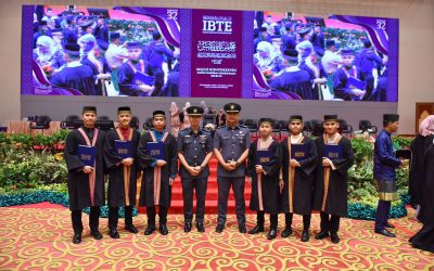 RBAiRF PERSONNEL PRESENTED GRADUATION CERTIFICATES AT THE INSTITUTE BRUNEI TECHNICAL EDUCATION’S 32nd CONVOCATION
