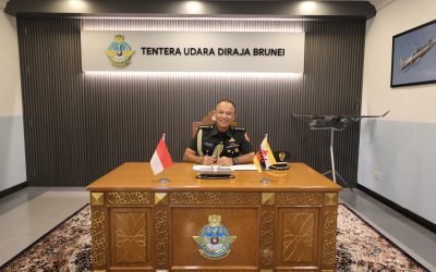 RBAirF COMMANDER RECEIVES FAREWELL CALL FROM OUTGOING INDONESIAN DEFENCE ATTACHÉ