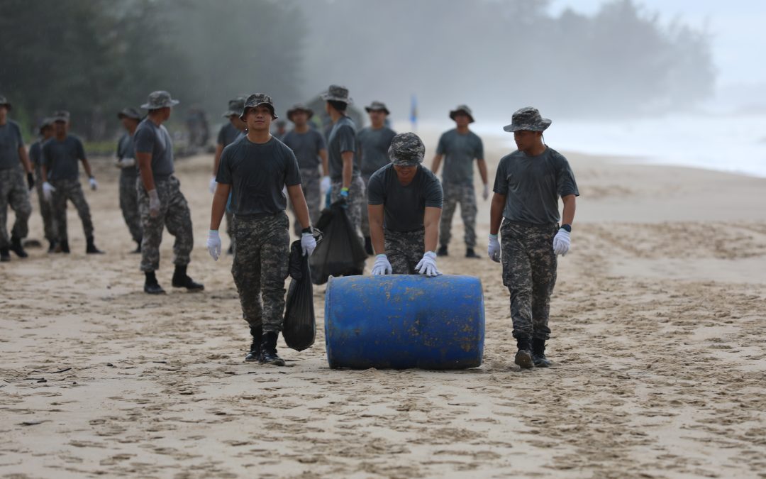 RBAirF PARTICIPATED IN THE NATIONWIDE COASTLINE CLEANLINESS CAMPAIGN, ‘COASTAL MARVEL’