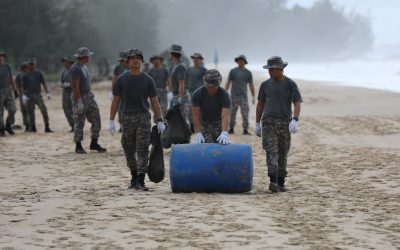 RBAirF PARTICIPATED IN THE NATIONWIDE COASTLINE CLEANLINESS CAMPAIGN, ‘COASTAL MARVEL’