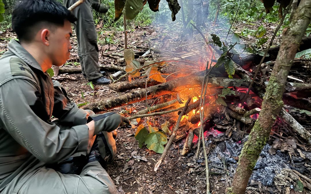 JUNGLE SURVIVAL TRAINING AND RESCUE SIMULATION FOR STUDENT PILOTS AND ABINITIO CREWMAN SESSION 02/2024