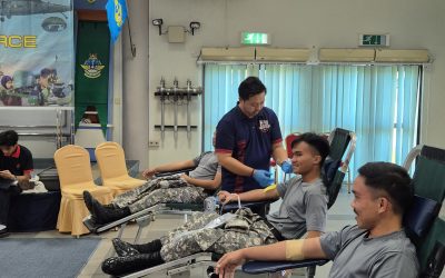 RBAirF PARTICIPATED IN BLOOD DONATION DRIVE IN CONJUNCTION WITH RBAF’S 63RD ANNIVERSARY