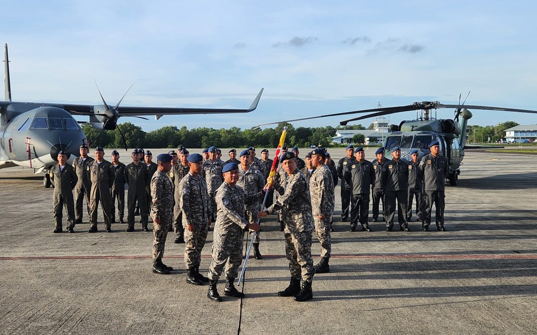 FLAG HANDING OVER AND SENDING-OFF CEREMONY FOR EXERCISE LATMA ELANG BRUNESIA X/2024